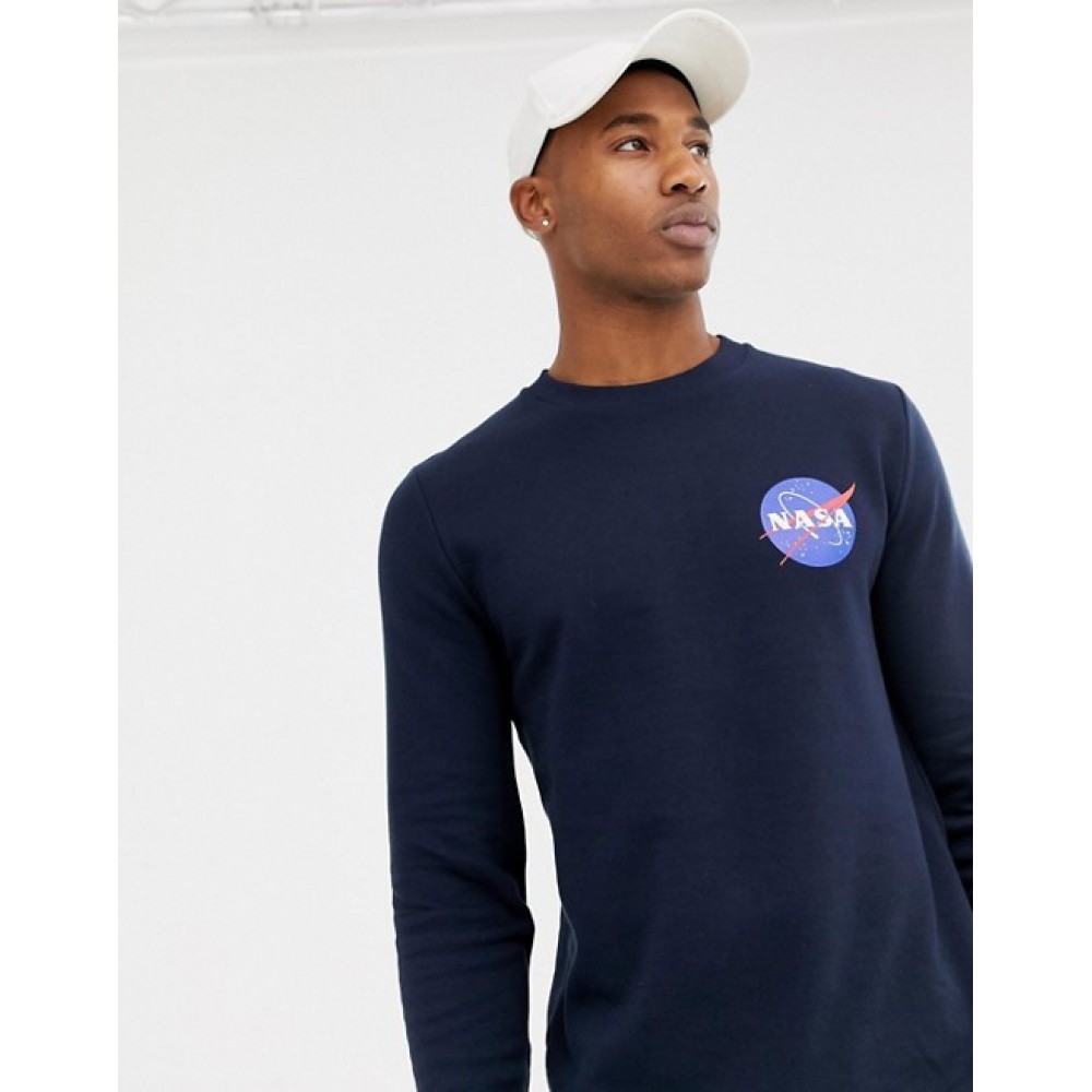 Свитшот тёмно синий NASA Space Shutlle 