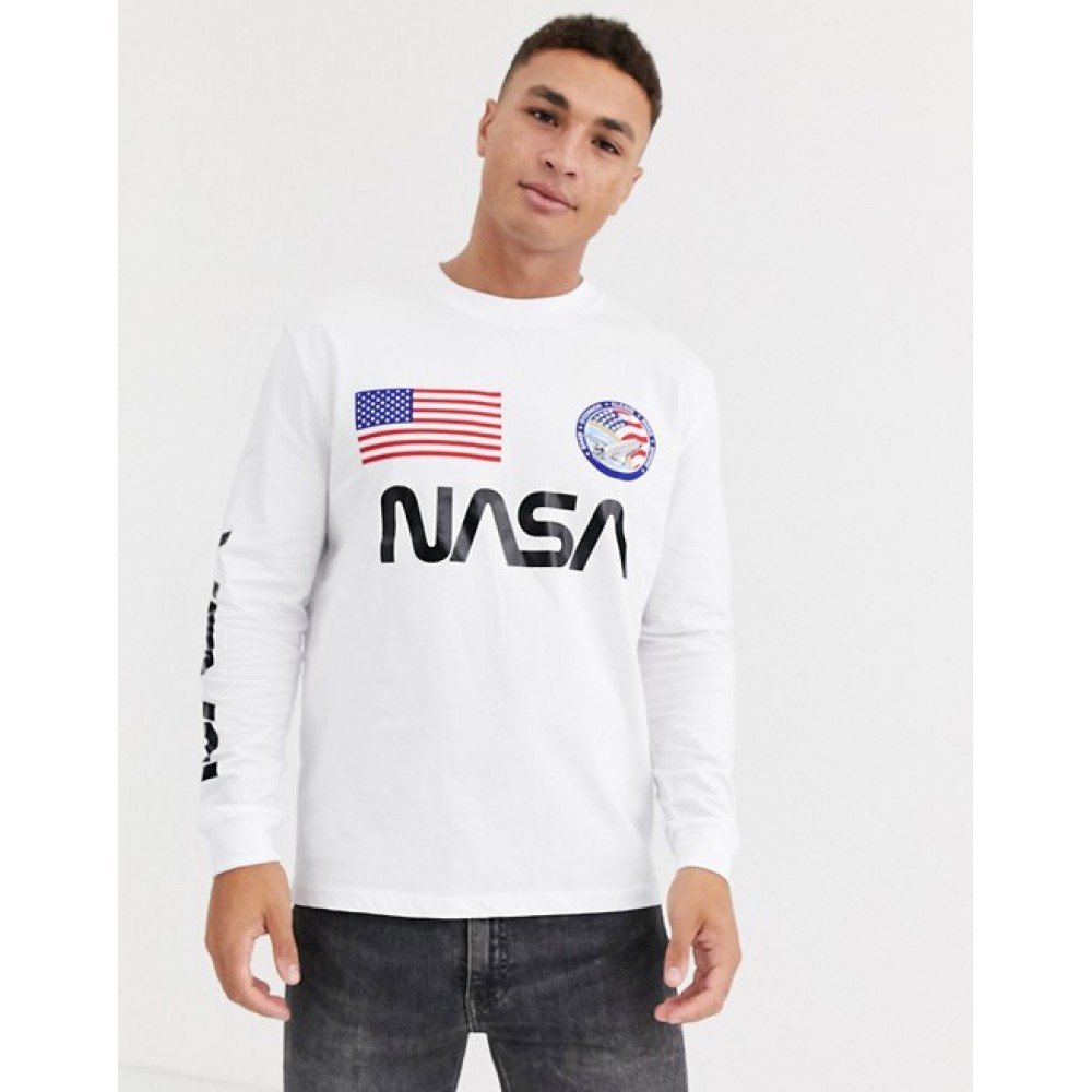 Свитшот белый NASA usa