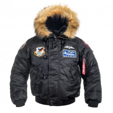 Куртка мужская Аляска N-2B с нашивками 299 БрТА. 