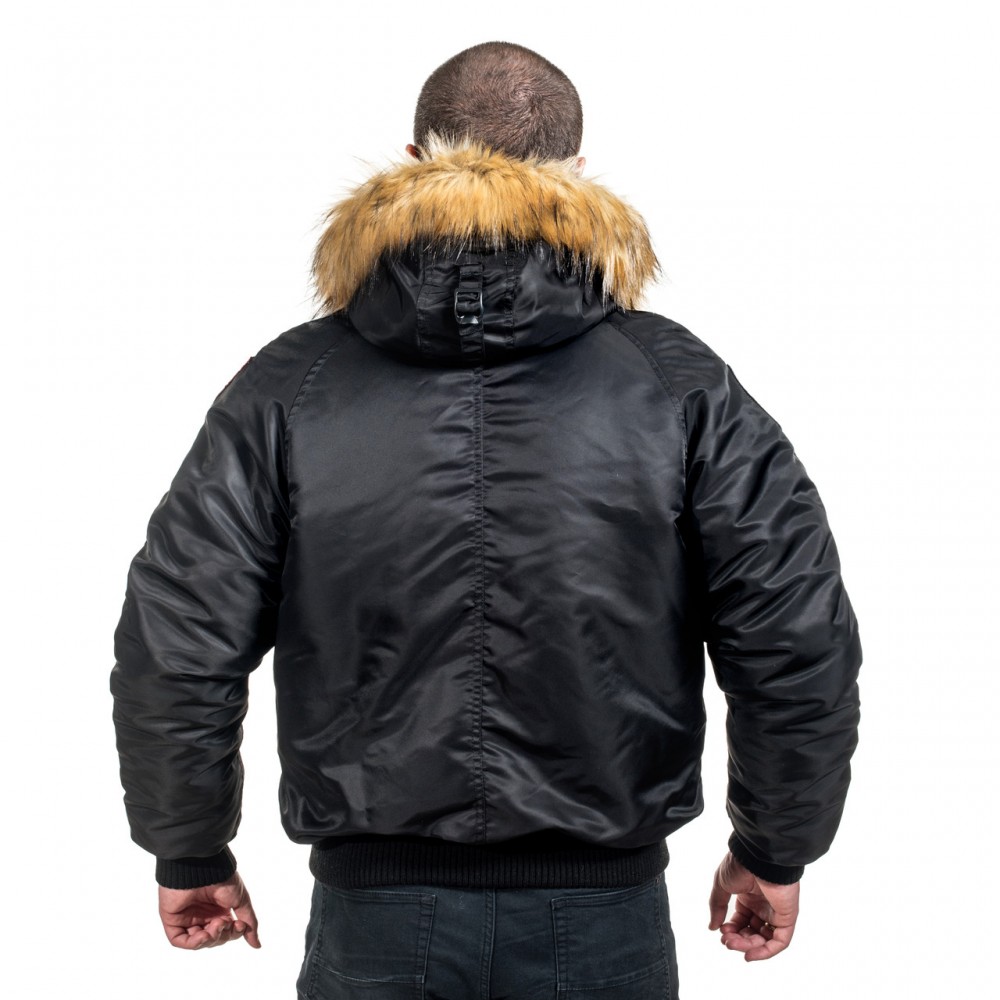 Куртка мужская Аляска N-2B с нашивками 299 БрТА. 