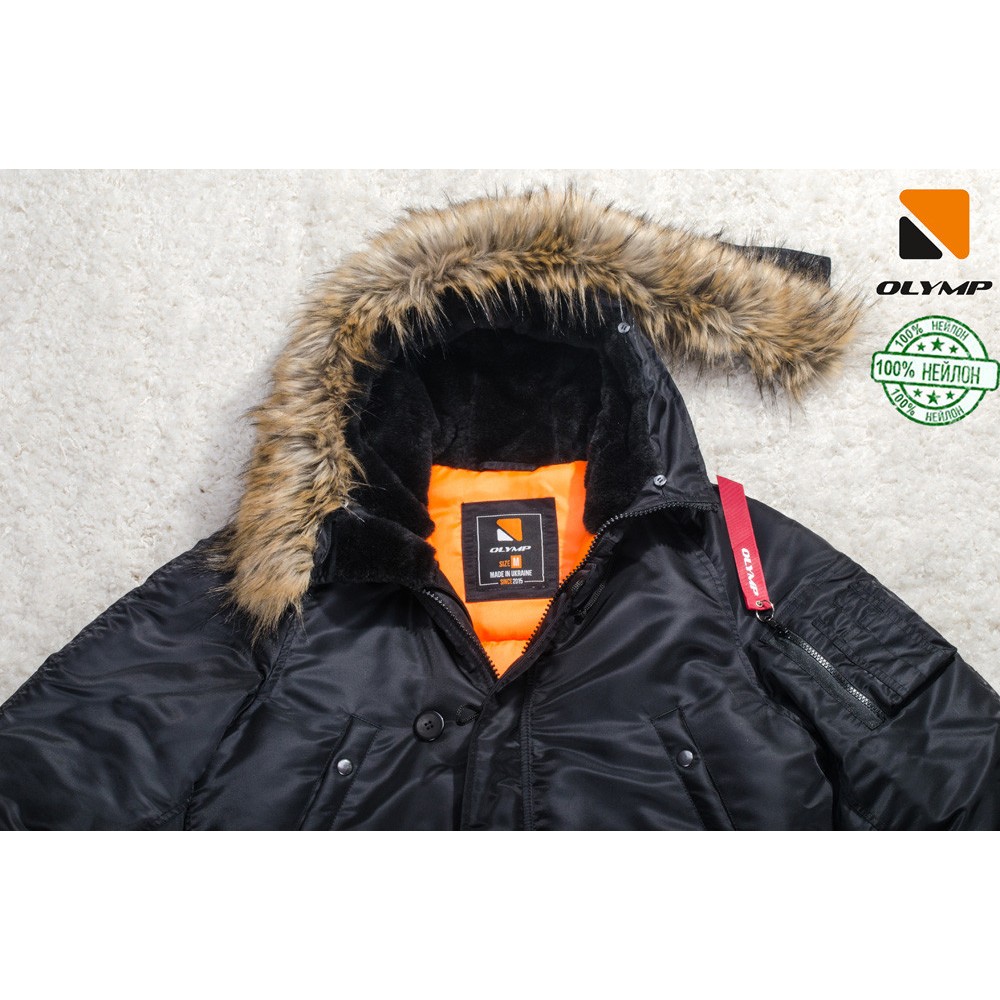 Куртка мужская Аляска N-3B, classic