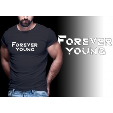 Мужская футболка  Forever Young  