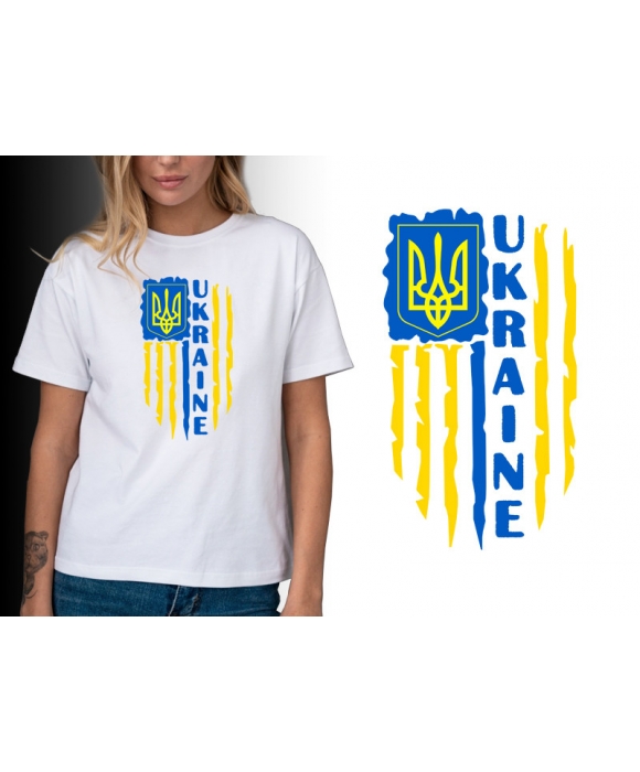 Женская футболка патриотическая Ukraine Mishe 21100083