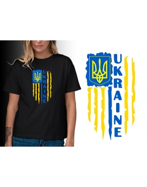 Жіноча футболка патріотична Ukraine Mishe 21100083