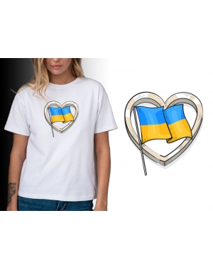 Жіноча футболка патріотична Mishe 21100096