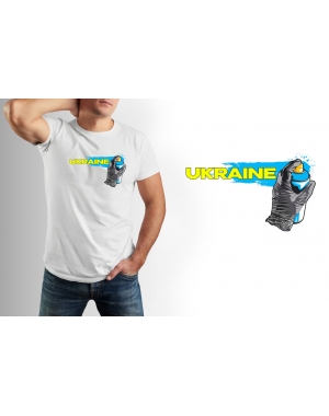 Футболка чоловіча Україна Mishe 11100049 біла