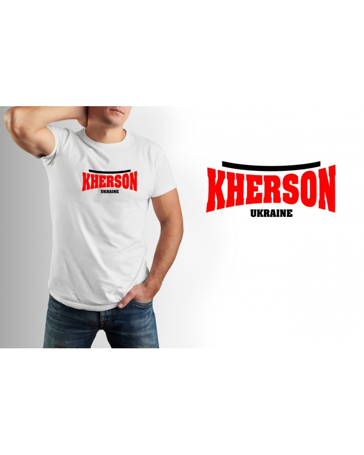 Футболка мужская Kherson Mishe 111000183 белая