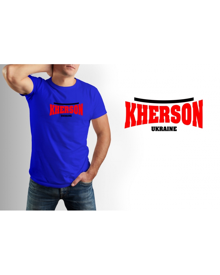 Футболка летняя Kherson Mishe 111000158 синяя