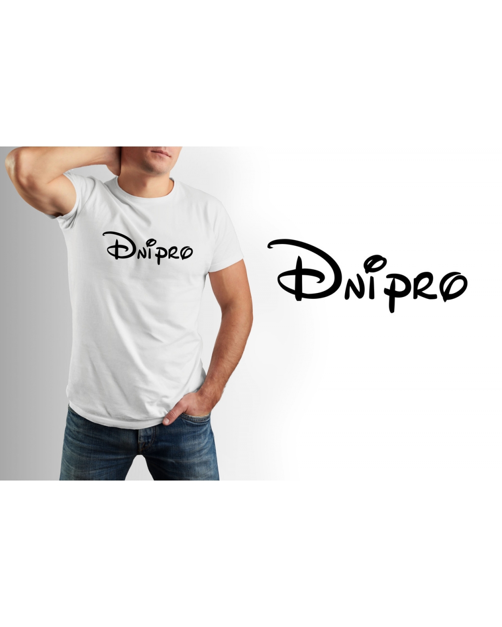 Футболка чоловіча Dnipro Mishe 111000180 чорна