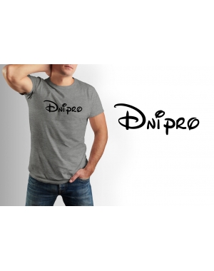 Футболка чоловіча повсякденна Dnipro Mishe 111000219 сіра 