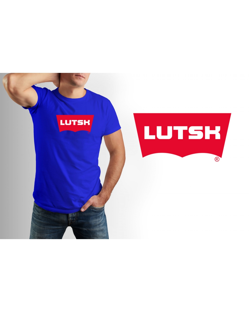 Футболка мужская спортивная Lutsk Mishe 111000225 белая