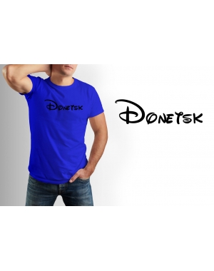 Футболка Donetsk Mishe 111000153 синя