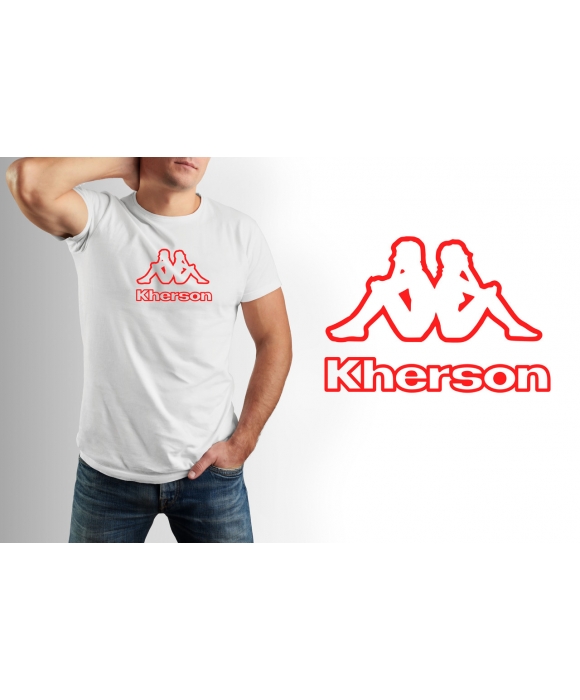 Футболка яркая  Kherson Mishe 111000304 желтая