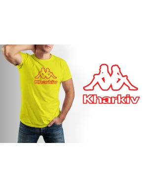 Яскрава футболка Kharkiv Mishe 111000303 жовта