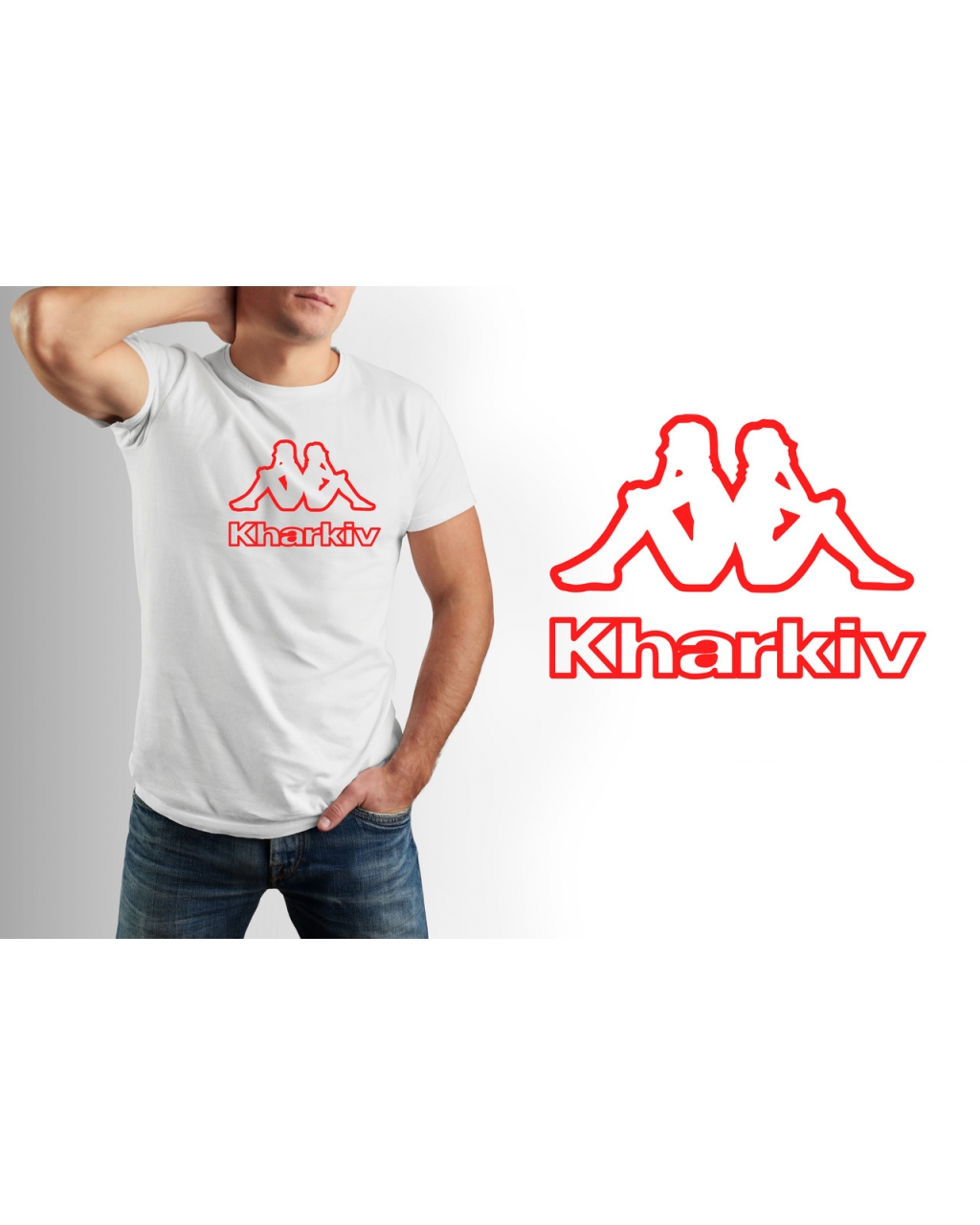 Футболка модна Kharkiv Mishe 111000171 чорна