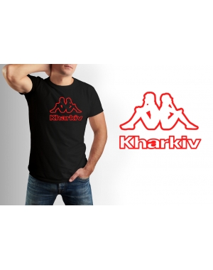 Футболка модна Kharkiv Mishe 111000171 чорна