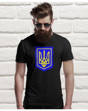 Качественная мужская футболка с гербом Mishe 1110003