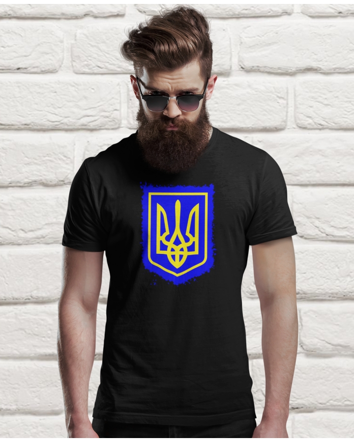 Качественная мужская футболка с гербом Mishe 1110003