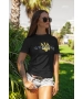 Футболки жіночі з гербом чорна Mishe 21100041