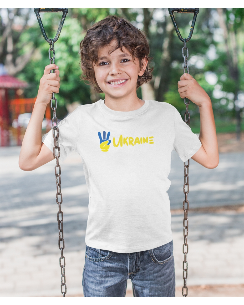 Дитяча літня футболка Ukraine