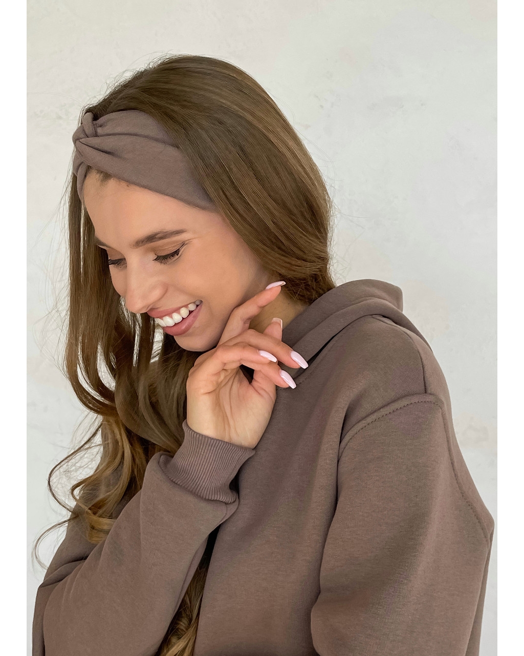 Теплый зимний женский спортивный костюм бежевый Merlini Бордо 100001024