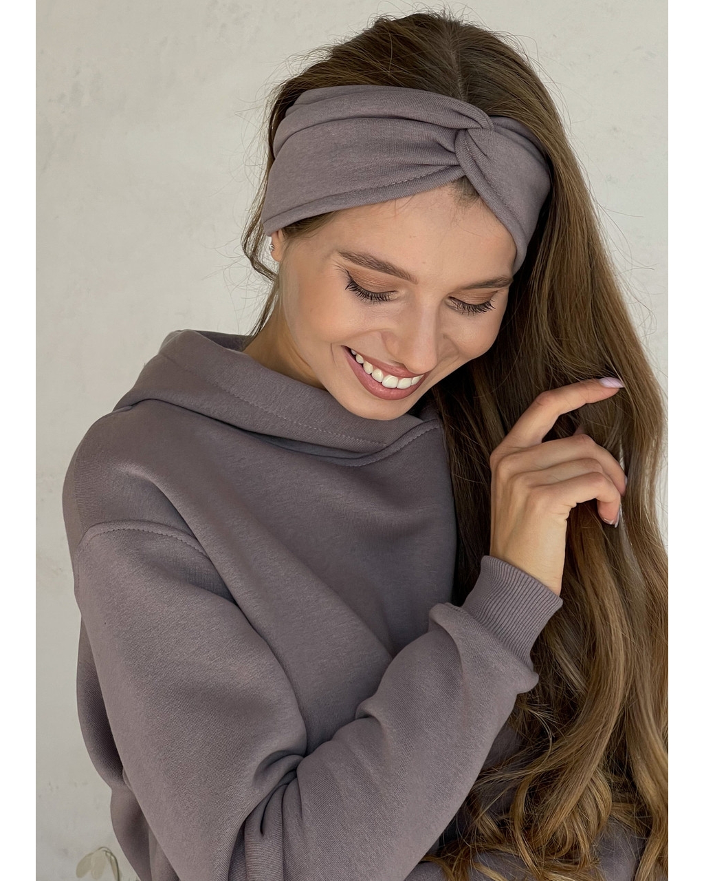 Теплый спортивный костюм с укороченным худи бежевый Merlini Нант 100001046