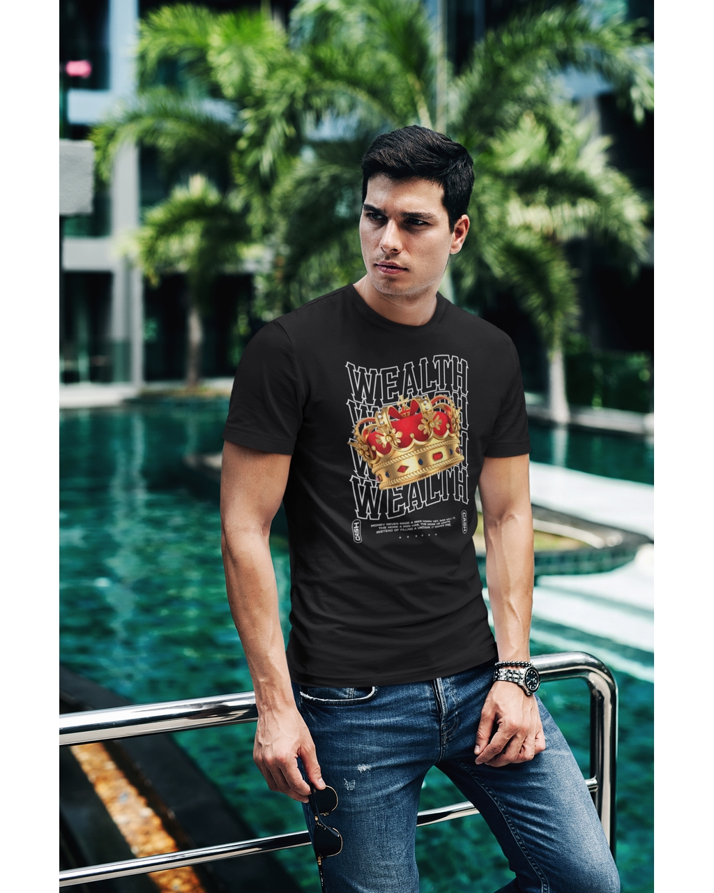 Футболка чоловіча Wealth Mishe 2140008