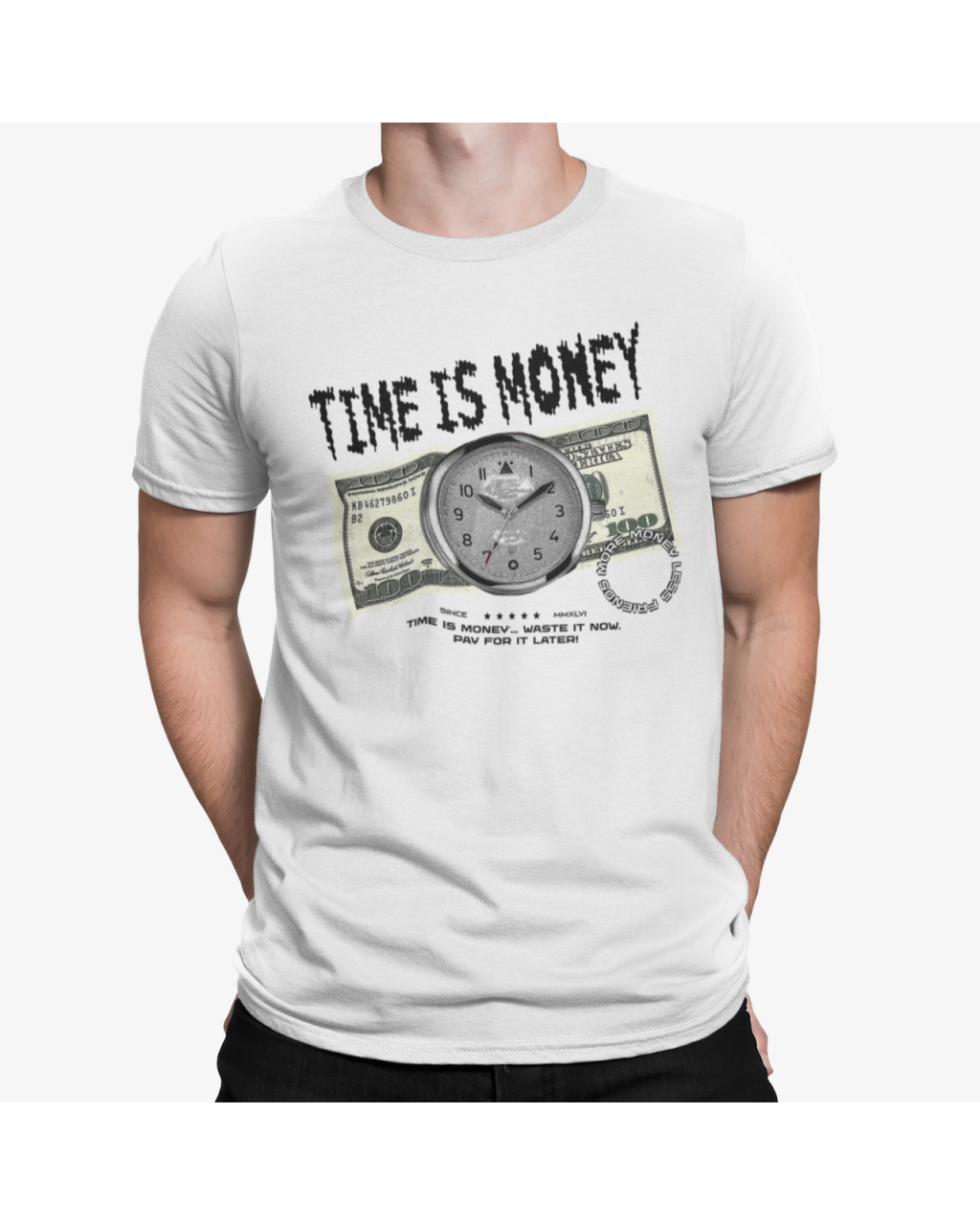 Футболка мужская Time is Money Mishe 2140007