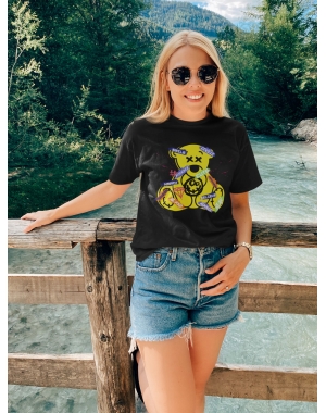 Яскрава жіноча футболка teddy bear Mishe 20000003263