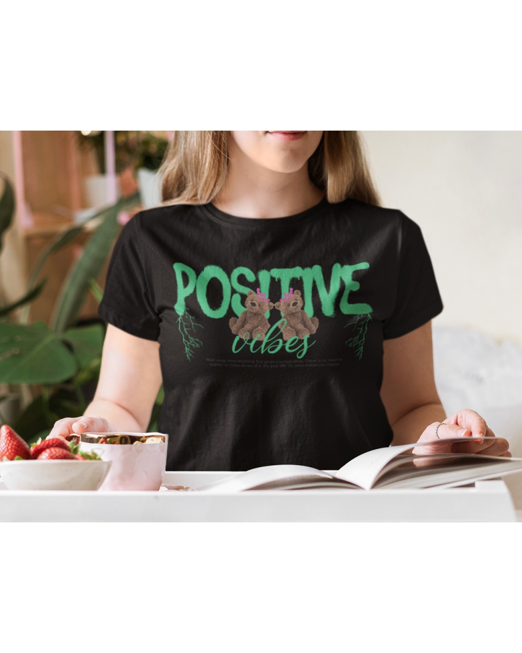 Футболка стильна жіноча принтована принтована teddy bear Mishe 20000003264