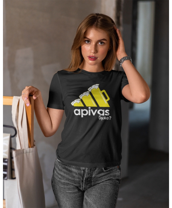 Футболка женская  Apivas буде mishe 2000334 черная