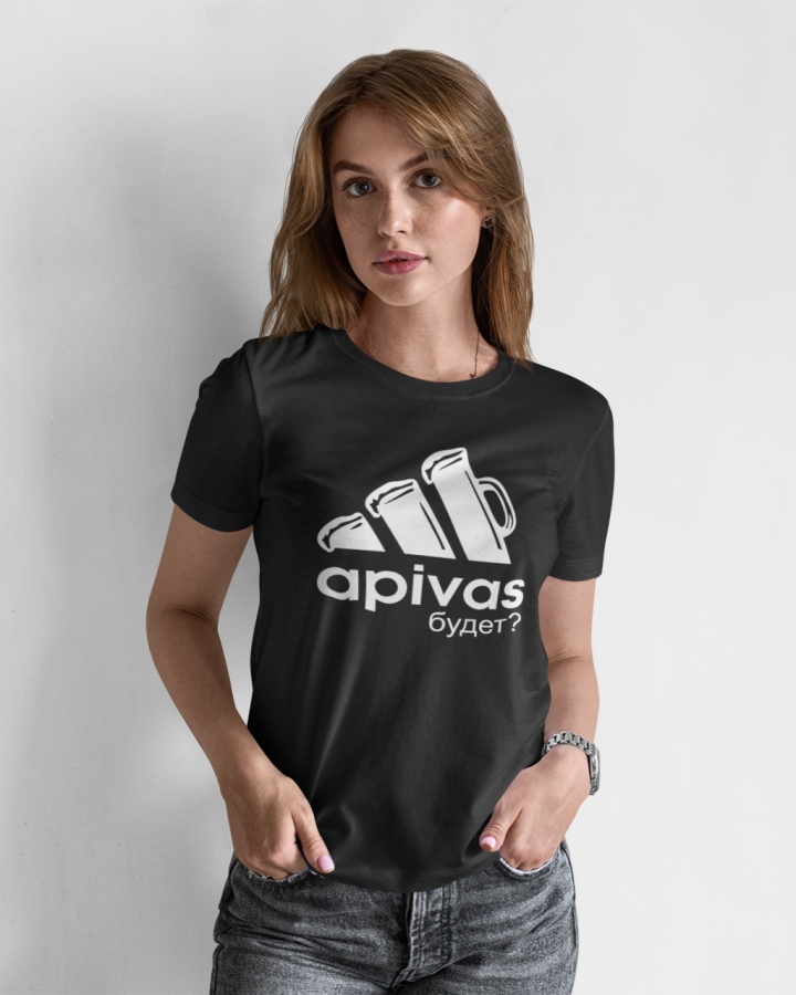 Футболка жіноча Apivas буде mishe 2000335 чорна