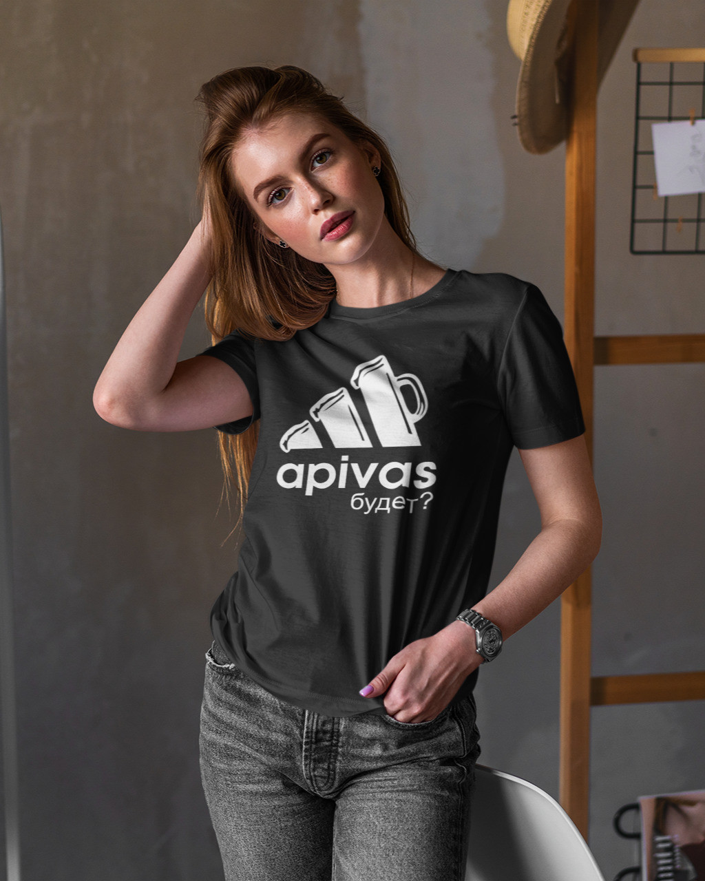 Футболка жіноча Apivas буде mishe 2000335 чорна
