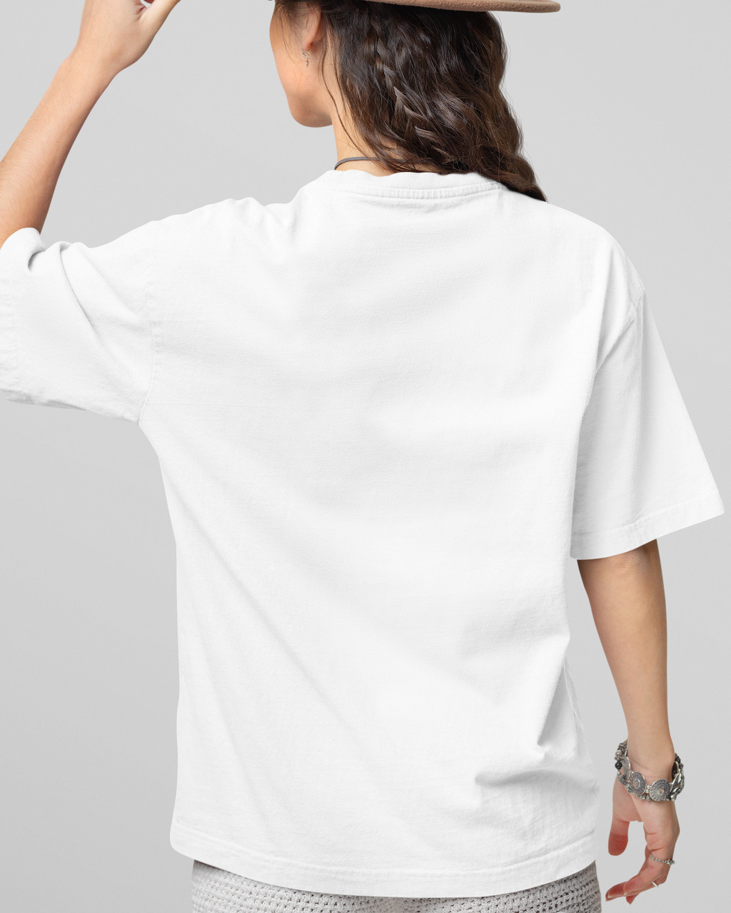 Футболка женская оверсайз белая Mishe 100000116 