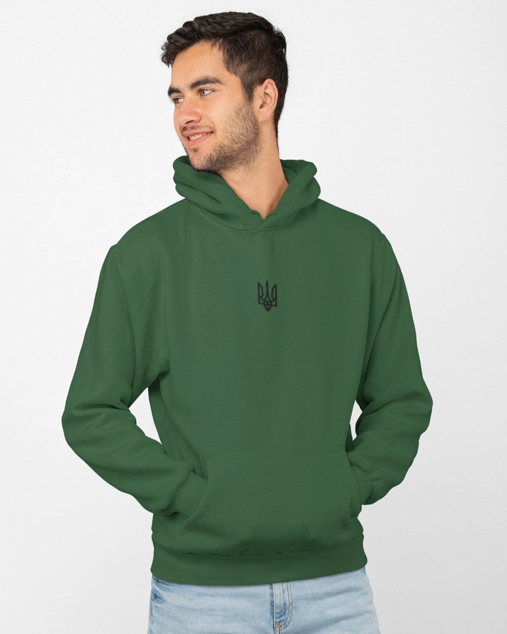 Худі чоловіче з гербом хакі Mishe 1200322