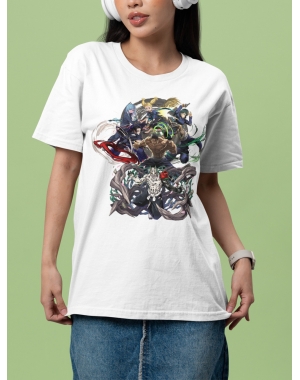 Футболка жіноча Аніме "Магічна битва" біла Mishe 1120012