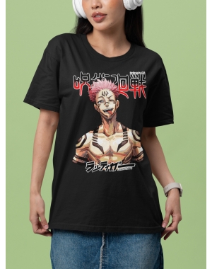 Футболка жіноча Аніме "Магічна битва" чорна Mishe 1120017