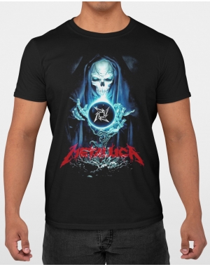 Футболка чоловіча Рок Metallica Mishe 1100118 чорна