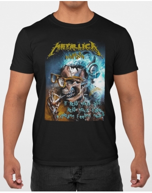 Футболка чоловіча Рок Metallica Mishe 1100115 чорна