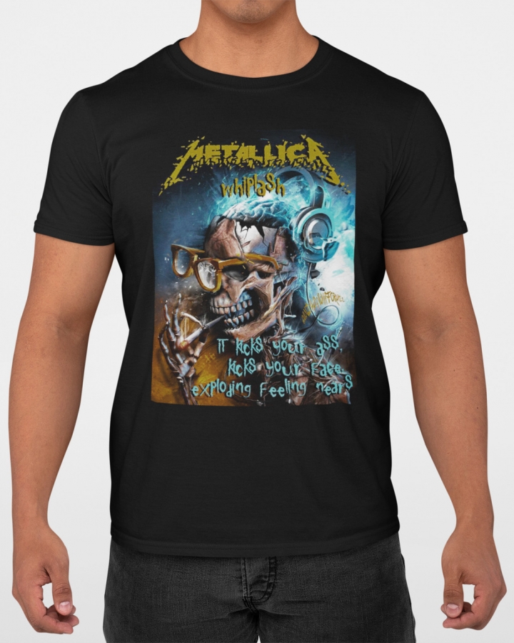 Футболка мужская Рок Metallica Mishe 1100115 черная