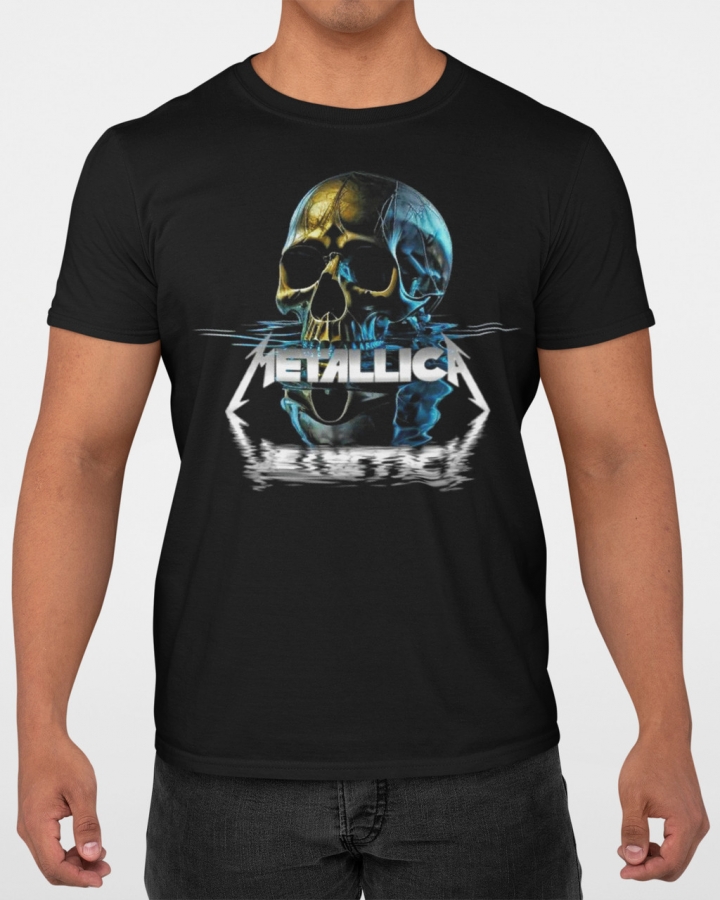 Футболка мужская Рок Metallica Mishe 1100117 черная