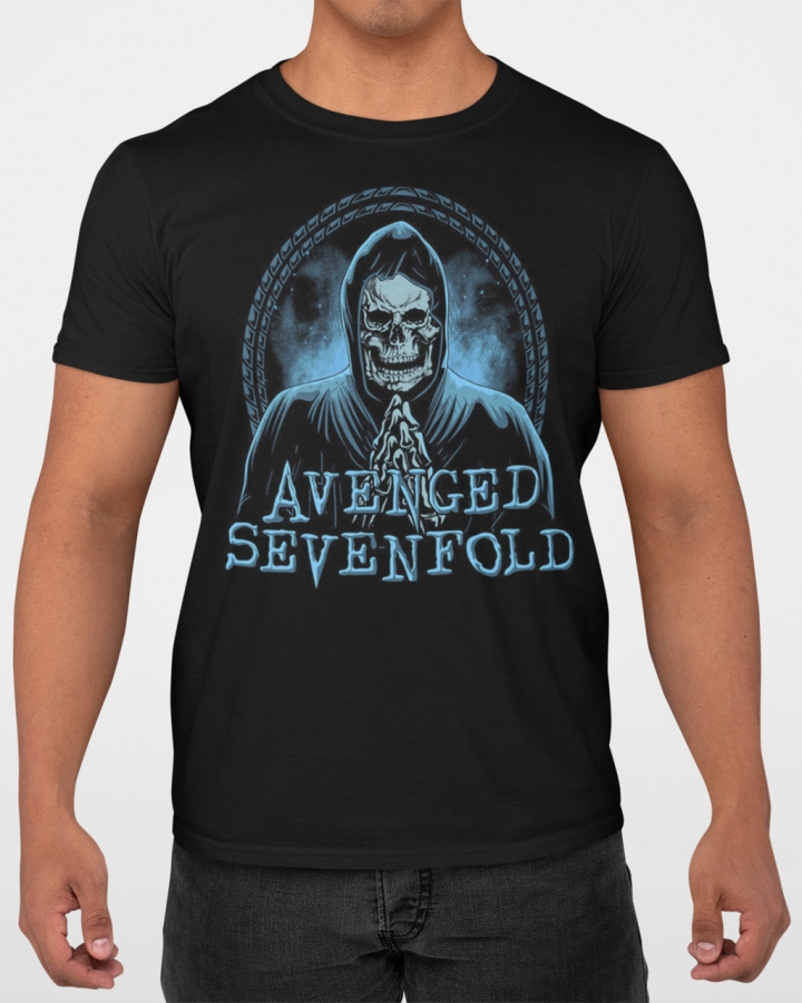 Футболка мужская Avenged Sevenfold Mishe 1100102 черная