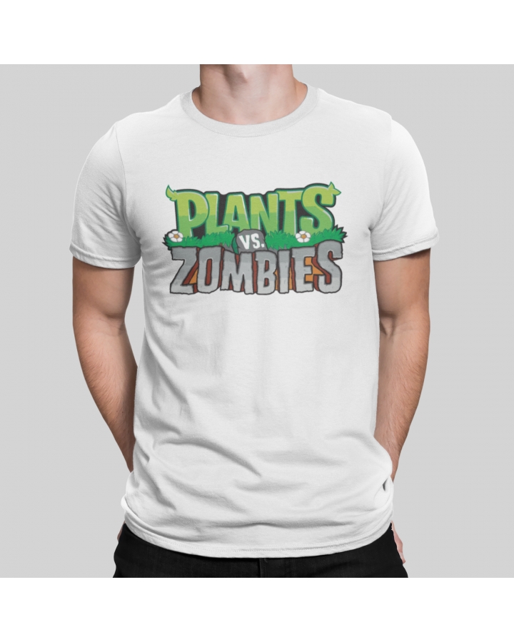 Мужская футболка "Plants Vs Zombies" Mishe 1131001-1 белая