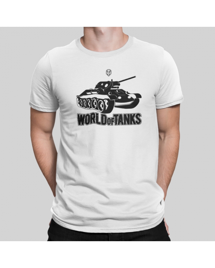 Мужская футболка "World of Tanks" Mishe 1131005-1 белая