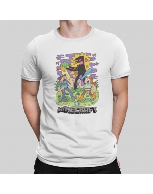 Чоловіча футболка "Minecraft" Mishe 11310011-1 біла