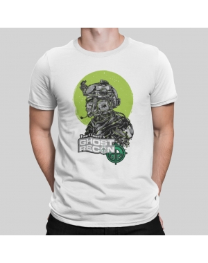 Чоловіча футболка "Tom Clancy's Ghost Recon" Mishe 11310012-1 біла