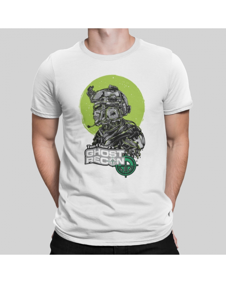 Мужская футболка  "Tom Clancy’s Ghost Recon" Mishe 11310012-1 белая
