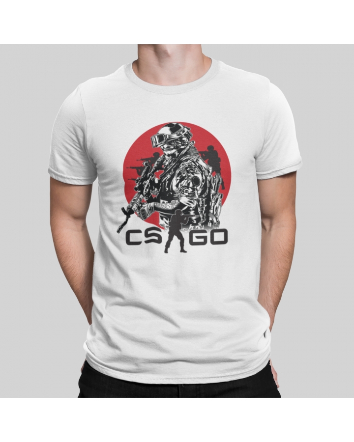 Чоловіча футболка "CS-GO" Mishe 11310014-1 біла