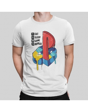 Чоловіча футболка "PlayStation" Mishe 11310017-1 біла