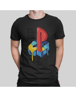 Чоловіча футболка "PlayStation" Mishe 11310017 чорна